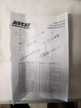 808-15-25 AIRCAT Pneumatic Tools Ratchet Rpmpart #2