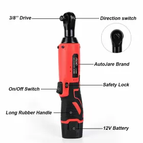 F-US-XL-L1205-15A3-2 AUTOJARE Cordless Electric Ratchet Right #2