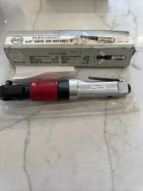 2390 CENTRAL PNEUMATIC Flex Head Drive Air Ratchet