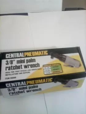 99898 CENTRAL PNEUMATIC Mini Air Ratchet Wrench #2 99898 CENTRAL PNEUMATIC Mini Air Ratchet Wrench #2