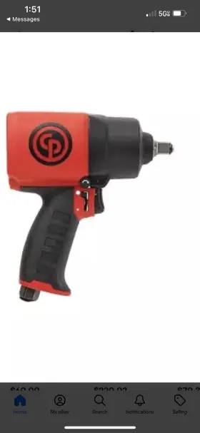 CP7749 CHICAGO PNEUMATIC Impact Wrench Air Rpm Drive CP7749 CHICAGO PNEUMATIC Impact Wrench Air Rpm Drive