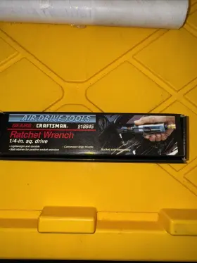 18845 CRAFTSMAN Sears Nos Square Drive Air Pneumatic Ratchet 18845 CRAFTSMAN Sears Nos Square Drive Air Pneumatic Ratchet