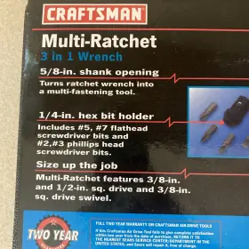 19900 CRAFTSMAN Ratchet Air Drive #3
