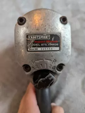 875.199820 CRAFTSMAN Air Impact Wrench #3