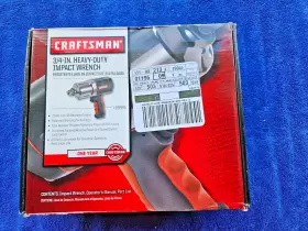 911985 CRAFTSMAN Air Box Impact Wrench Sears #3 911985 CRAFTSMAN Air Box Impact Wrench Sears #3