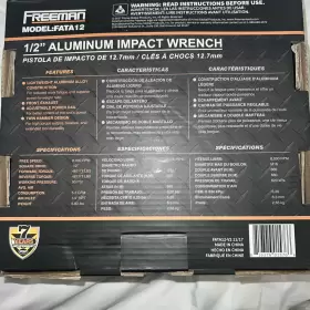 FATA12 FREEMAN Drive Impact Wrench Rpm #2 FATA12 FREEMAN Drive Impact Wrench Rpm #2