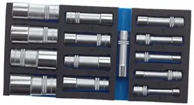 163-459-15 HERMANN ZERVER GMBH CO. KG Socket Set Square Hex