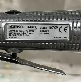 107XP INGERSOLL RAND Air Ratchet Wrench Drive #2 107XP INGERSOLL RAND Air Ratchet Wrench Drive #2
