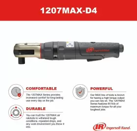 1207MAX-D4 INGERSOLL RAND Air Ratchet Drive #3 1207MAX-D4 INGERSOLL RAND Air Ratchet Drive #3
