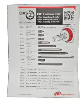 2236QTIMAX INGERSOLL RAND Air Impact Wrench Dxs Ir #3 2236QTIMAX INGERSOLL RAND Air Impact Wrench Dxs Ir #3