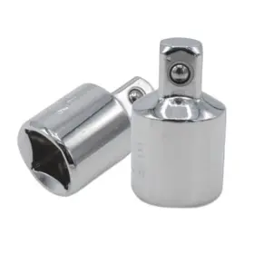 Joyangy B250552 2pcs Socket Adapter Chrome Vanadium Steel Reducer For Impact 1/2 Inch To 3/8