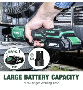 KJYT751 KIMO Cordless Ratchet Rpm Electric Combination Wrench #3