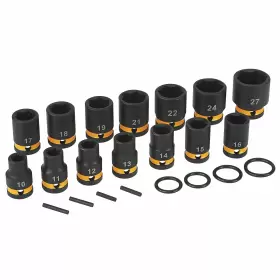 5813748 KLUTCH Drive Impact Socket Set Molybdenum #3