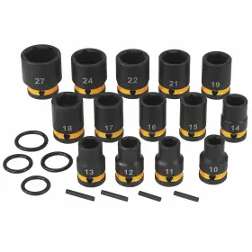 5813748 KLUTCH Drive Impact Socket Set Molybdenum