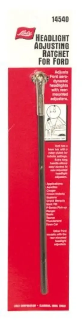 14540-43 LISLE Headlight Ratchet Ford