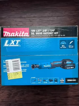 XRW01SR1 MAKITA Lxt Lithium Ion Cordless Drive Ratchet XRW01SR1 MAKITA Lxt Lithium Ion Cordless Drive Ratchet