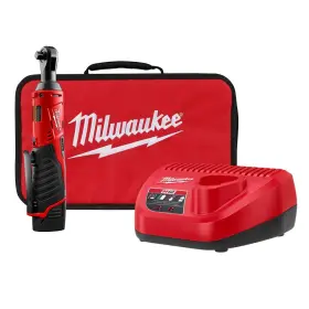Milwaukee 2457-21p M12 Cordless 3/8 Inch Lithium-ion Ratchet Kit