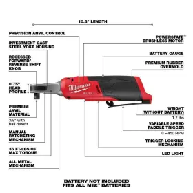 888234566406 MILWAUKEE Cordless High Ratchets Rubber Boots #3