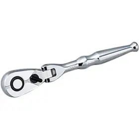 KTC-BR390F NEPROS Square Ratchet Handle Standard Flex Head
