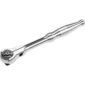 Nepros Ktc-brsw3 0.375 Inch Square Drive Round Swivel Head Ratchet - 180 Mm Nepros Ktc-brsw3 0.375 Inch Square Drive Round Swivel Head Ratchet - 180 Mm