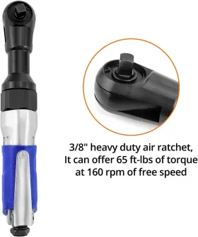 WD4742 QWORK Air Ratchet Wrench #2