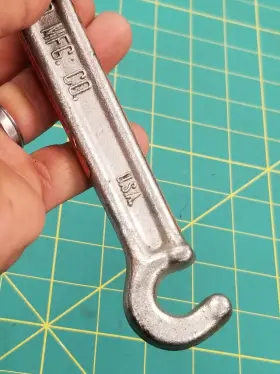 02834 REED MFG Valve Wheel Adjustment Wrench Double End