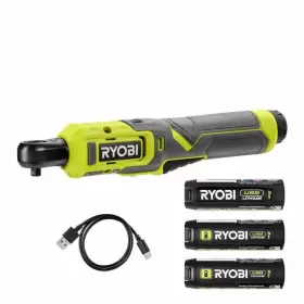 FVRC50K-FVB202 RYOBI Ratchet Cushioned Grip Lockout Power Kit
