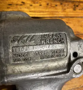 1109 SKIL Air Impact Wrench Tool #3
