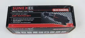 SX3820 SUNEX TOOLS Drive Stubby Air Ratchet