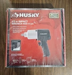 Husky H4440 - 1/2" Impact Wrench 450 Ft-lbs New In Box. Fixed Price $28.00.