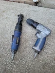 Kobalt Pneumatic Toosl Lga 1750 - Air Ratchet And Drill. Fixed Price $9.95.