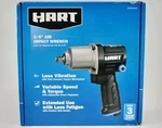 New Hart 3/8 Inch 3/8" Air Impact Wrench D8. Fixed Price $49.99.