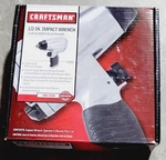 Craftsman 1/2'' Impact Wrench. Fixed Price $125.00.