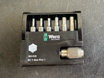 Wera Hex-plus 8040-6 Check Metal Bit Set,. Fixed Price $37.99.