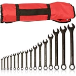 Abn Combination Wrench Set 16 Pc Raised Panel Jumbo Set, Black. Fixed Price $61.99.