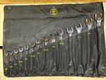 Klein Tools 68406 Sae 12-point, Combination Wrench Set, 14-piece, Plus Tool Roll. Fixed Price $240.00.