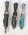 Vintage Tool Lot Of 3 Pneumatic 3/8" Air Ratchets (craftsman & Mit) Untested. Fixed Price $66.36.