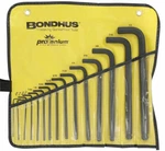 Bondhus 10935 Ball End L-wrenches Set, 0.050-1/2", 15-piece W/ Pouch. Fixed Price $68.46.