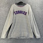 Chicago Cubs Sweatshirt Womens Med Pink Victoria's Secret 5th & Ocean Cubbies. Fixed Price $26.99.