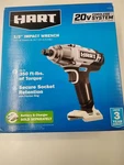 Hart Hpiw01 Impact Wrench - Blue. Fixed Price $49.99.