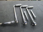 Ridgid 92202 1/2" Drive Ratchet & Extension For 975 Groover. Fixed Price $60.00.