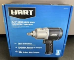 New Hart 1/2" Composite Body Air Impact Wrench 650ft-lbs Max - 665064639. Fixed Price $28.00.