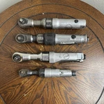 Lot Of 4 Pneumatic Ratchet Wrenches Mixed Brands Untested. Fixed Price $69.99.