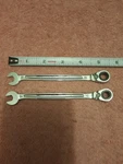 Mac Tools 8 And 7 Mm Precision Torque Reversible Ratchet Wrenches. Fixed Price $54.99.