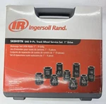 Ingersoll Rand 1 Inch Impact Sockets, 9-pc. Set, 1in. Drive, Sae, Model# Sk8h9t. Fixed Price $139.00.