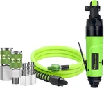 Flexzilla Pro Reactionless Mini 3/8" Air Ratchet Kit At8535fz. Fixed Price $117.99.