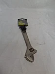 Steel Grip Adjustable Wrench Nickle Plated Hardened Silver 6 L In.. Fixed Price $4.50.