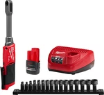 Milwaukee 3050-21 M12 Fuel Insider Extended Reach Box Ratchet Kit. Fixed Price $351.99.