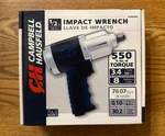 New! Cambell Hausfeld 1/2 Inch Air Impact Wrench 550 Ft Lbs Of Torque At002000. Fixed Price $42.46.