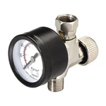 Campbell Hausfeild Mp3276, Spray Gun Air Adj Valve W Gauge 1/4''. Fixed Price $25.00.